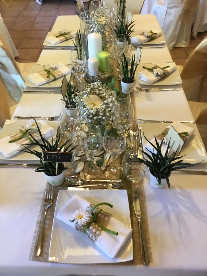 Jolie table de 8 convives