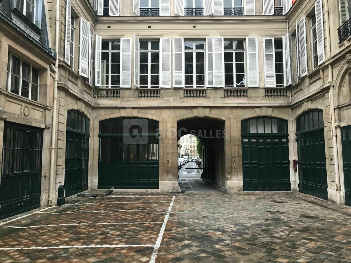 Hotel particulier - cour
