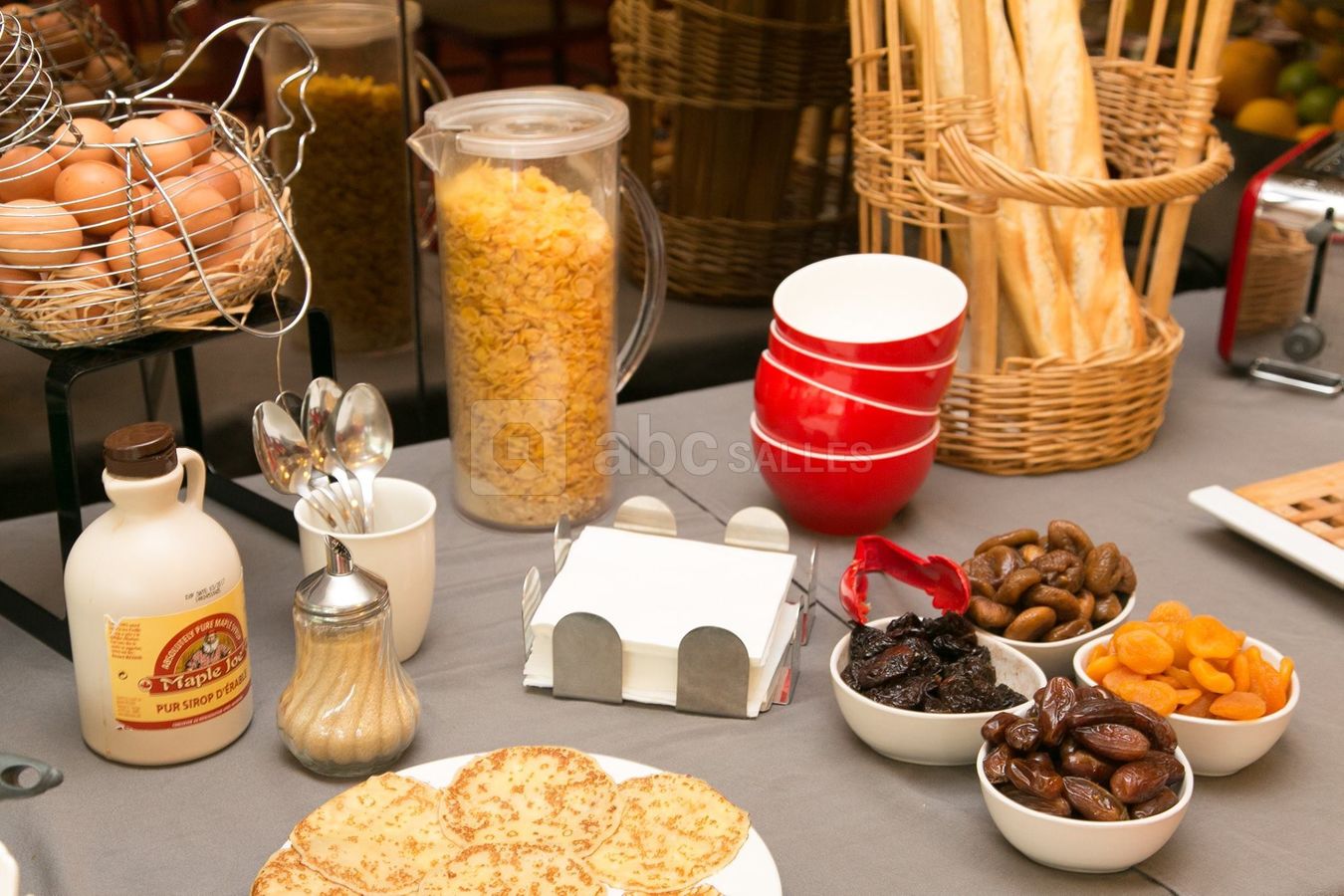 Petit déjeuner buffet
