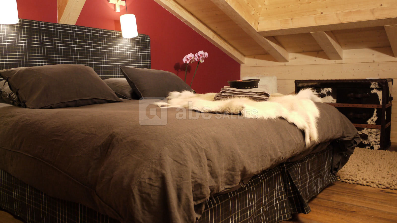 Chambre chalet Ardoise