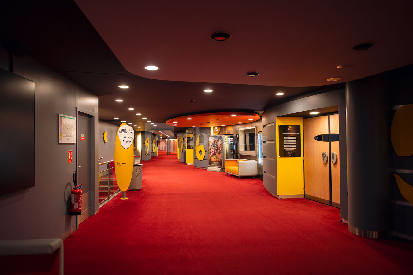 Entrée de salle