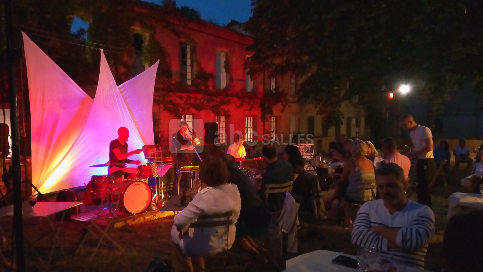 Diner-concert extérieur