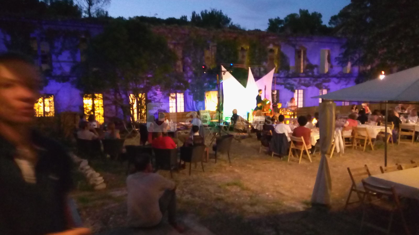 Diner-concert extérieur