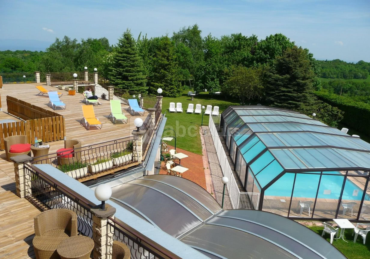 Extérieur, terrasse, piscine