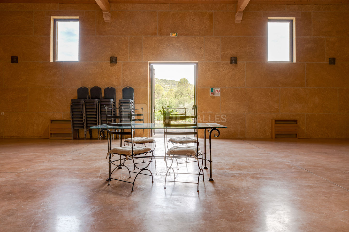 Salle de réception