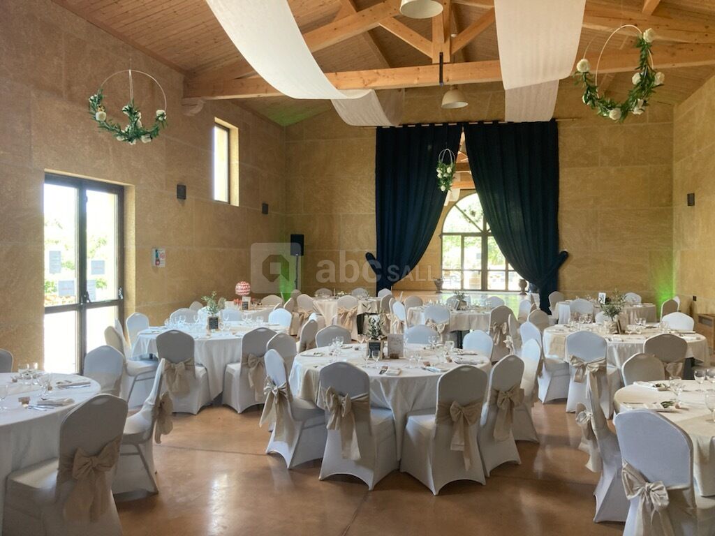 Salle de reception pour mariage