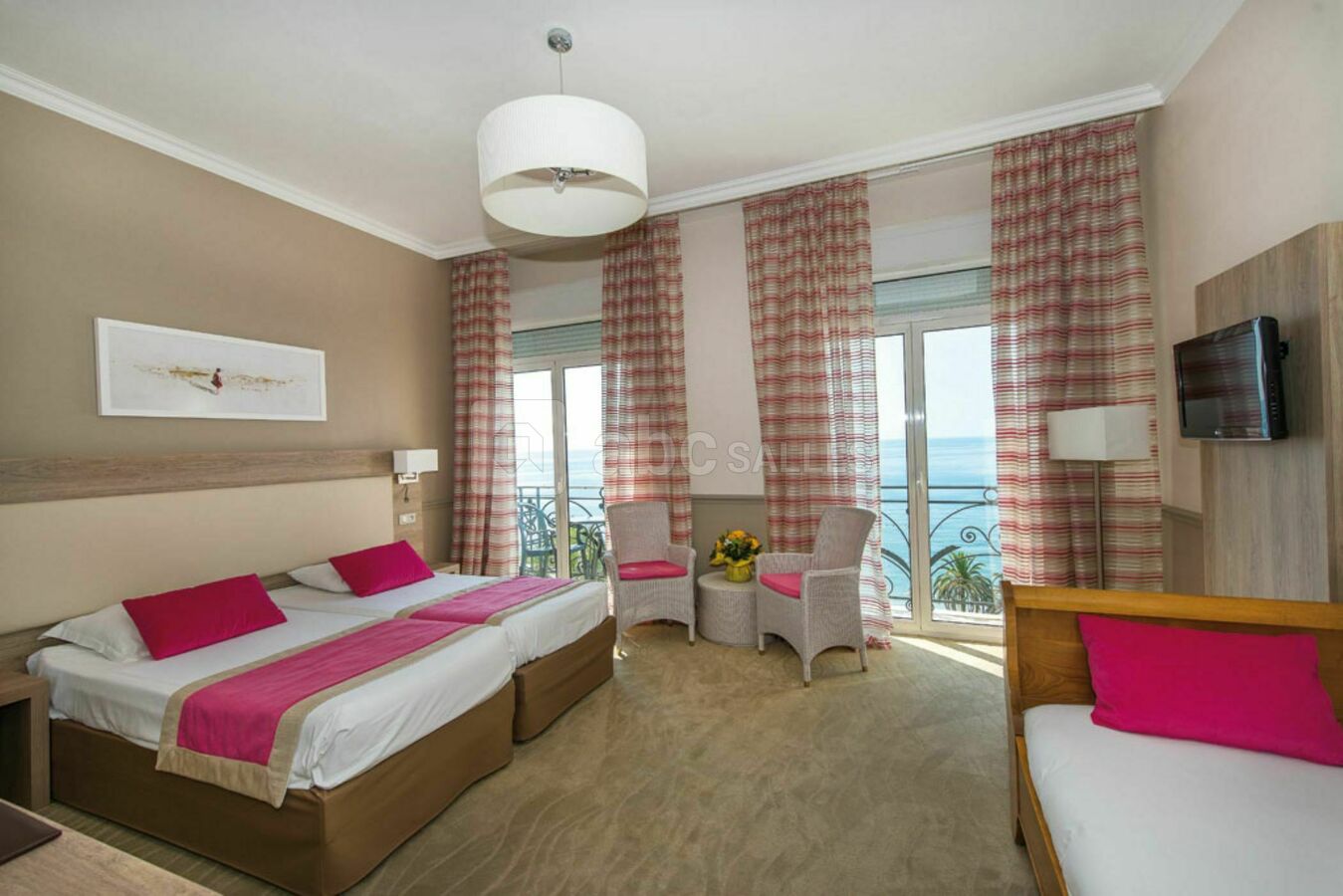 Chambre vue mer