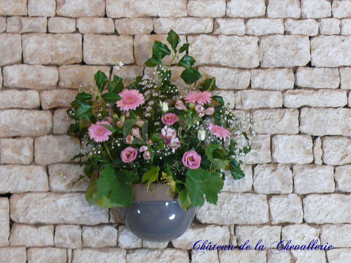 Fleuriste sur place - Bouquet champêtre - déco florale sur mesure