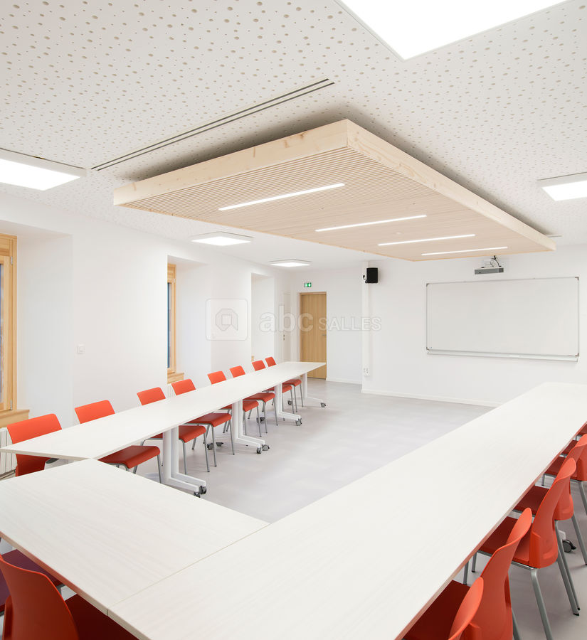 Salle de réunion configuration rectangle