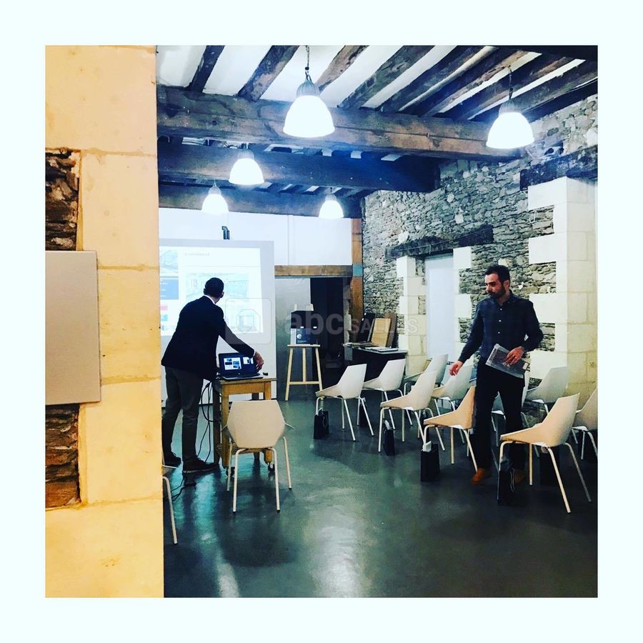 White & Metal Corner