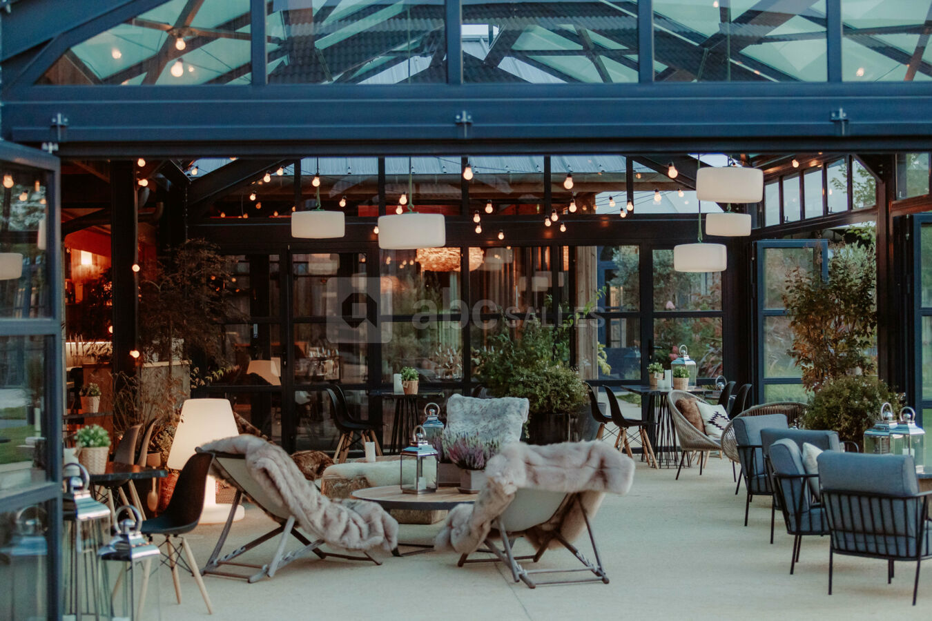 Terrasse hiver
