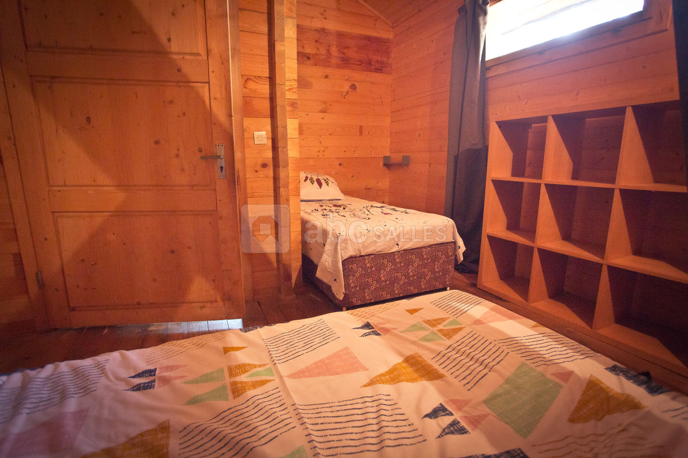 Les Chalets de l'Oust, chambre 2 rez de chaussée