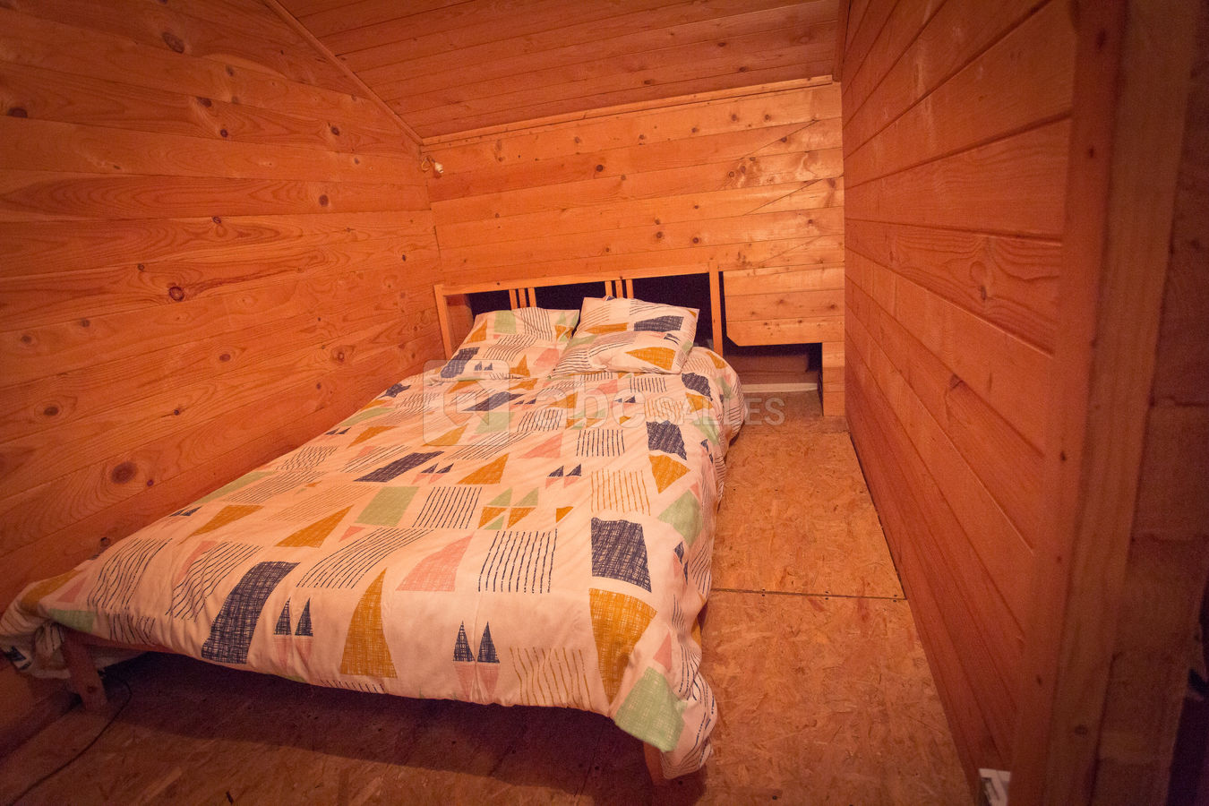 Les Chalets de l'Oust, étage, chambre 3 en enfilade