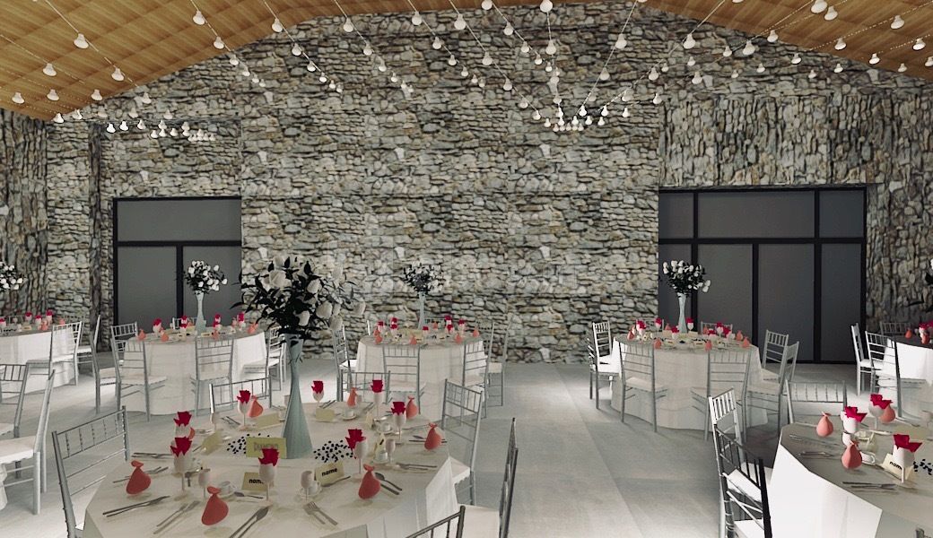 Visuel 3D salle réception