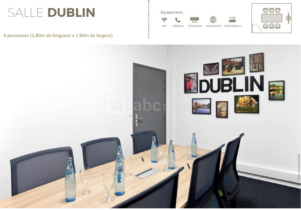 Salle Dublin - 6 personnes