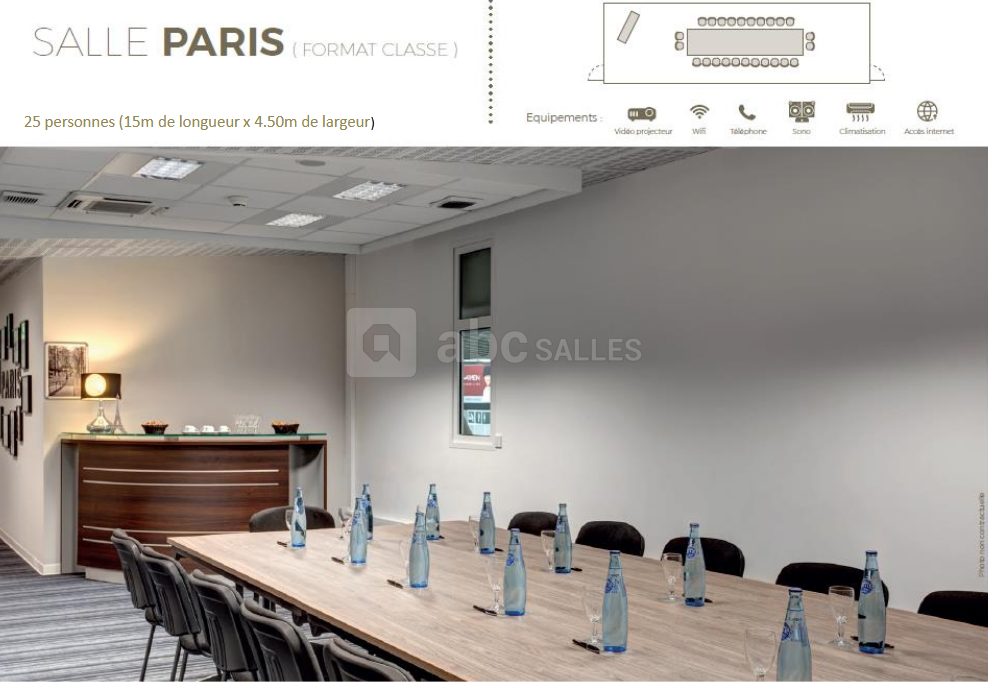 Salle Paris - 50 personnes
