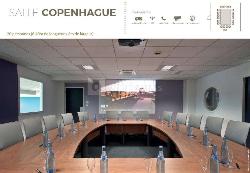 Salle Copenhague - 20 personnes