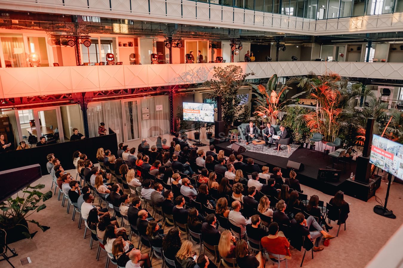 L'Atrium privatisé pour une soirée d'entreprise