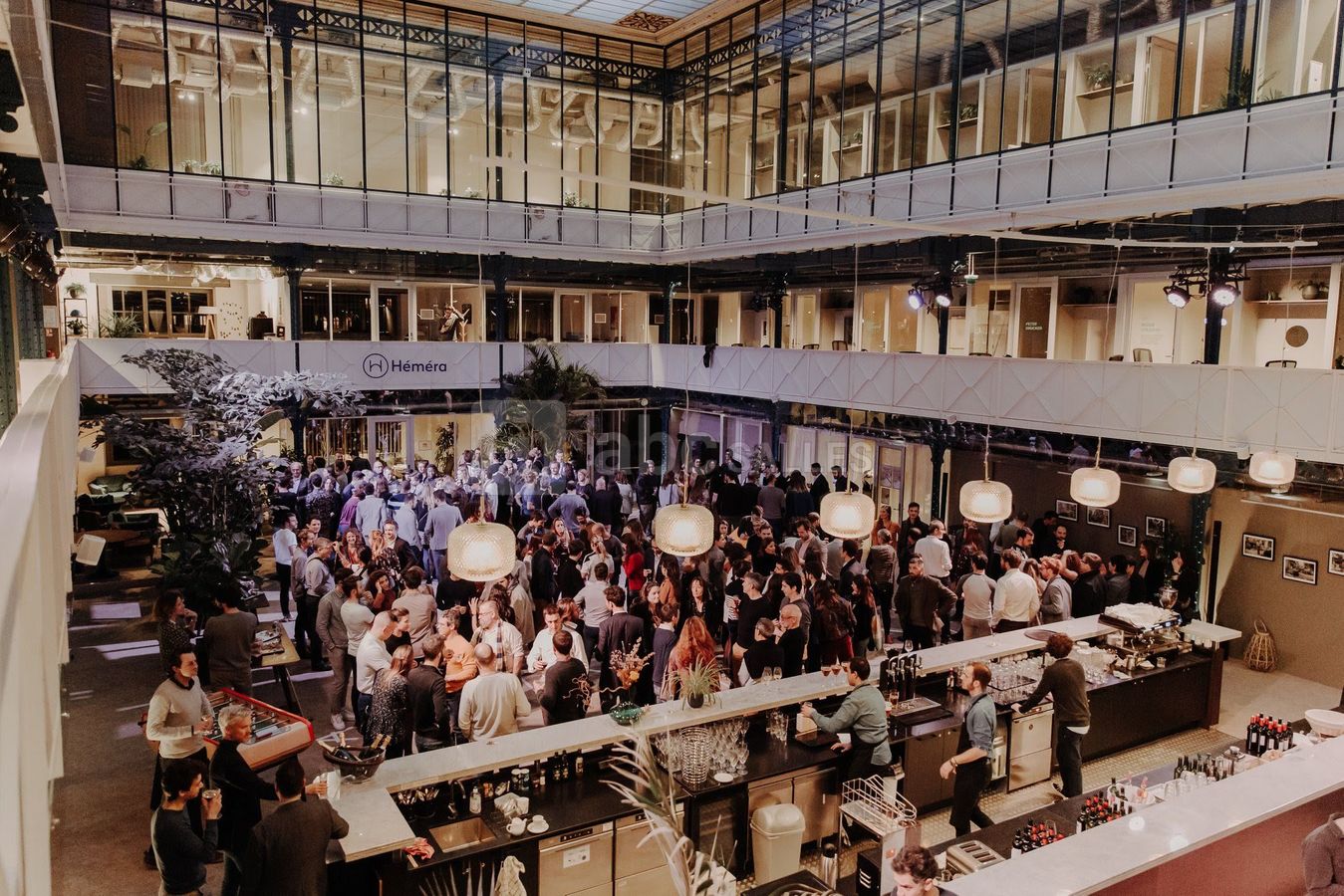 L'Atrium privatisé pour une soirée avec 100 invités