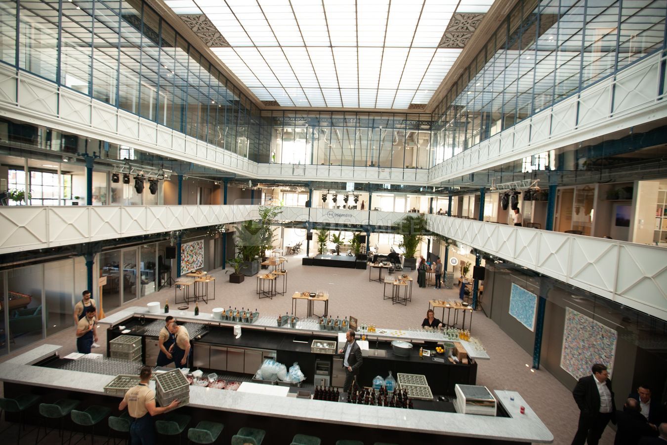 L'Atrium est très modulable