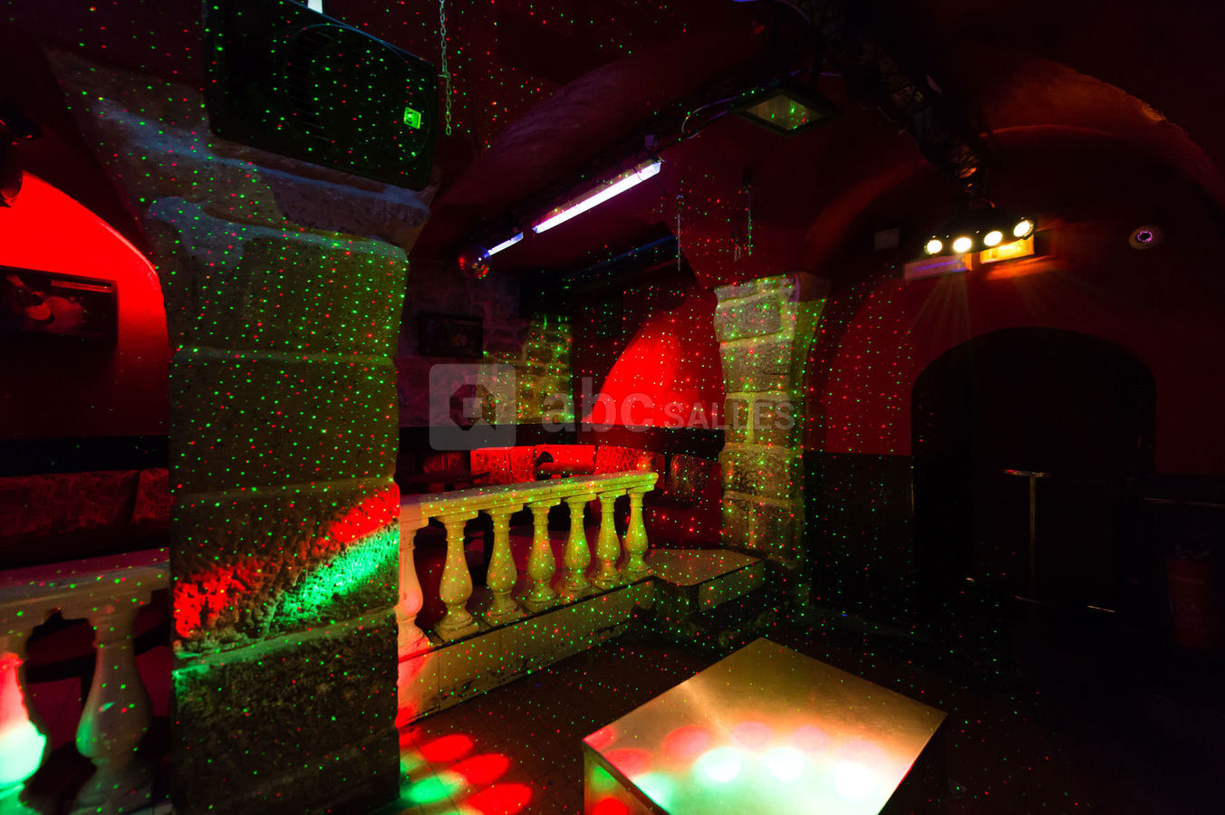 Salle sous-sol piste