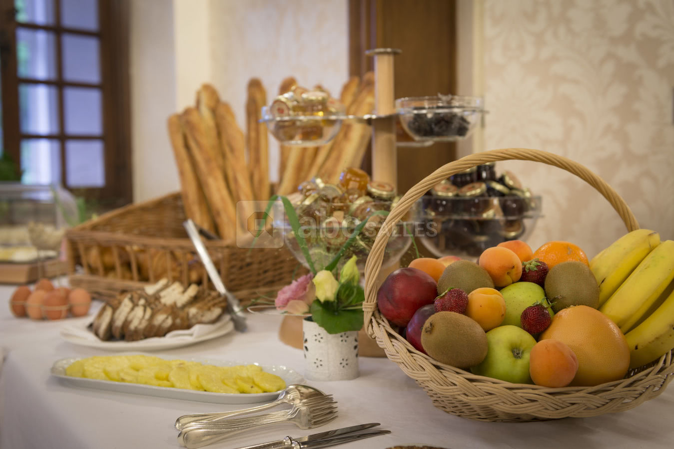 Buffet petit-déjeuner