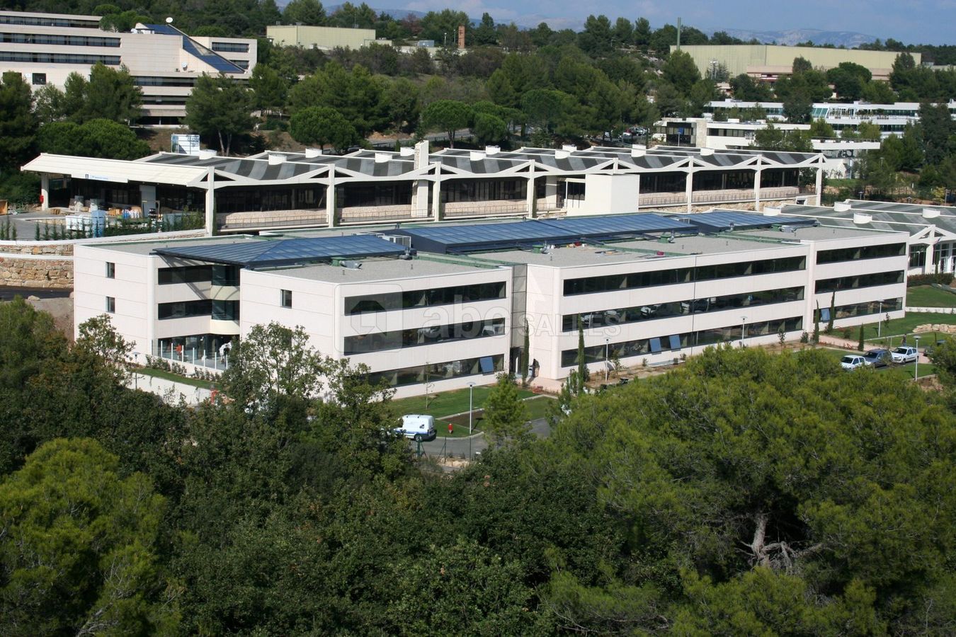 Vue extérieur du bâtiment Drakkar