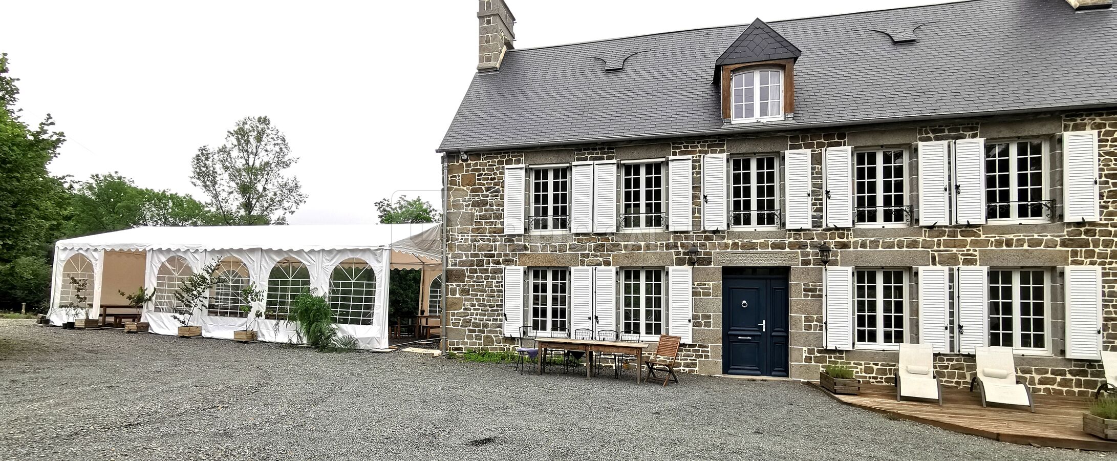 Façade du domaine