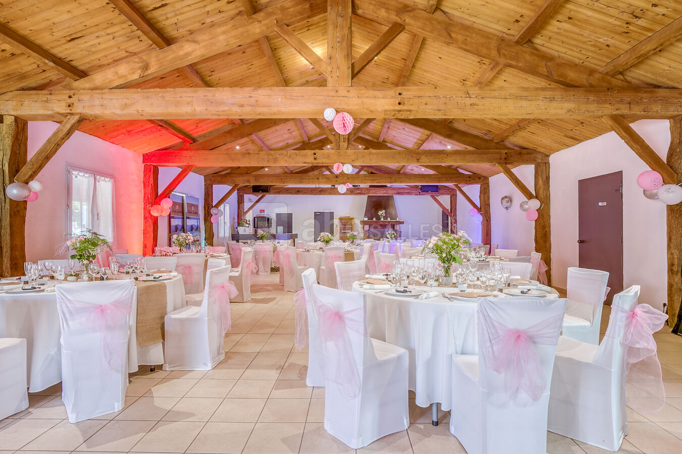 Salle nappée