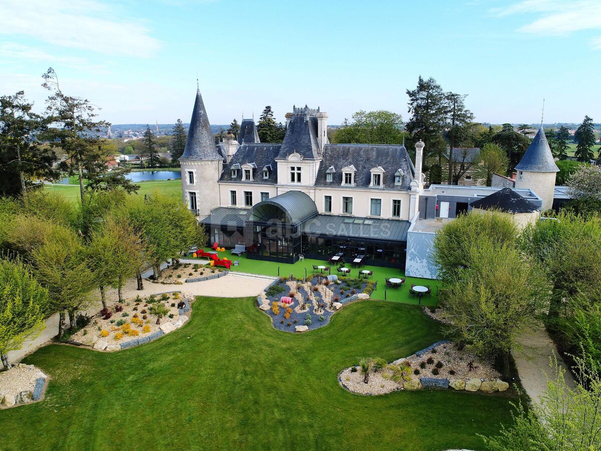 Vue aérienne du Château