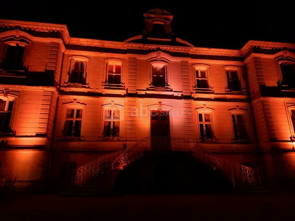 Le Château des Termelles de nuit