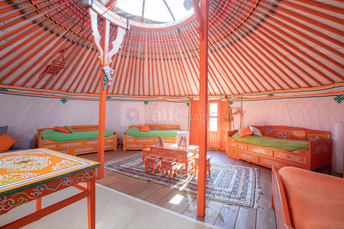 Yourte "Oulan Bator" 7 couchages