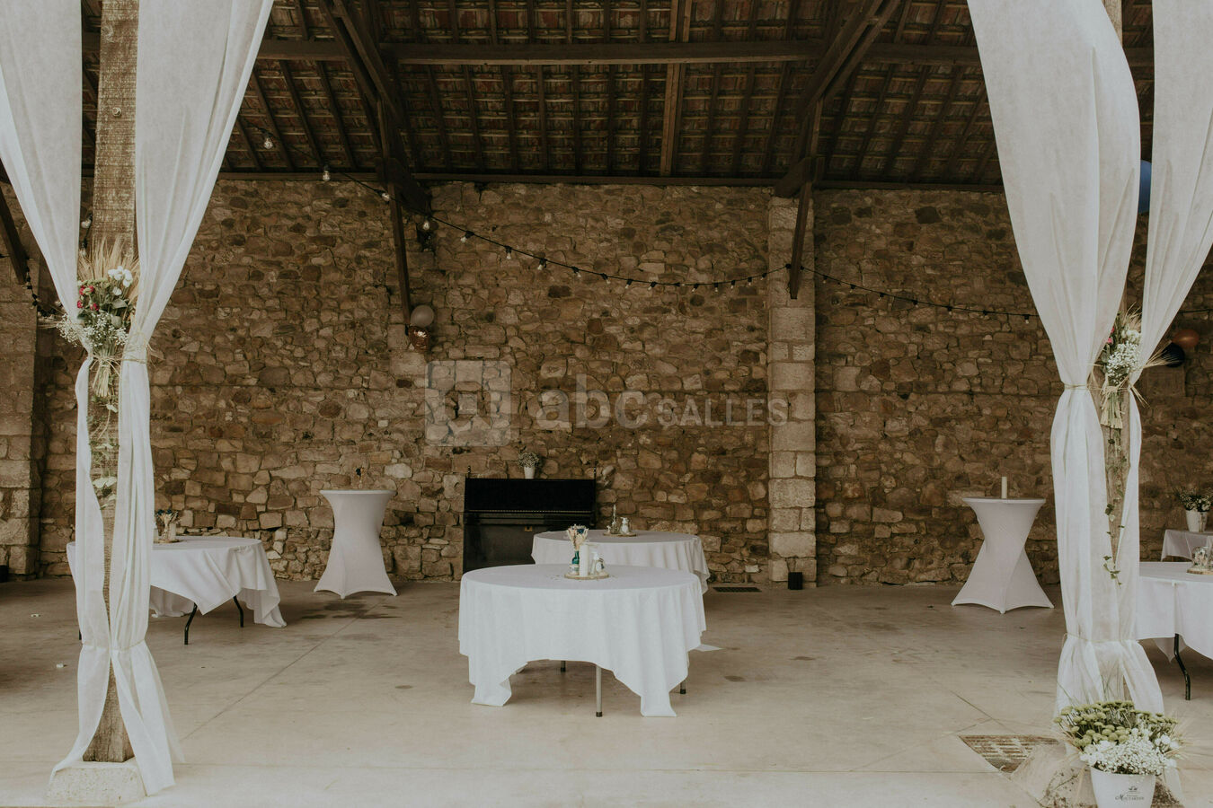 Le Préau lors d'une réception