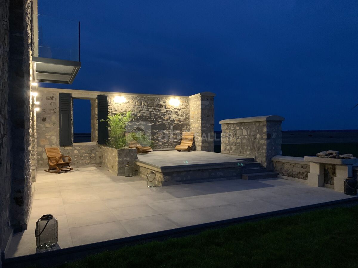 Terrasse du Gîte la Demeure