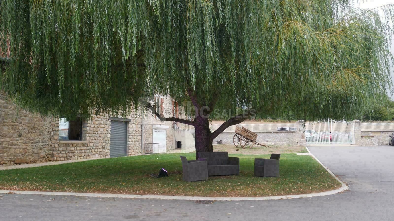 Intérieur de la cours