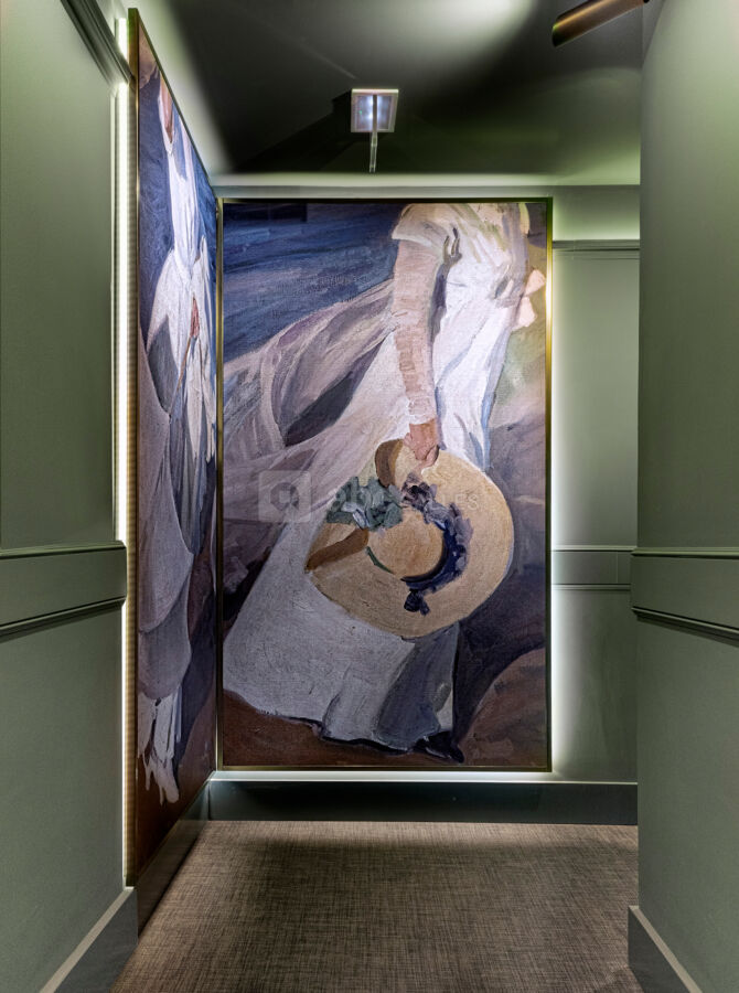 Couloir chambre