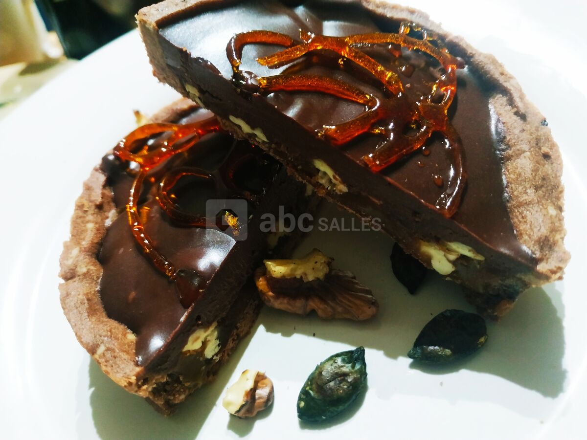 Tartelette chocolat caramel au beurre salé