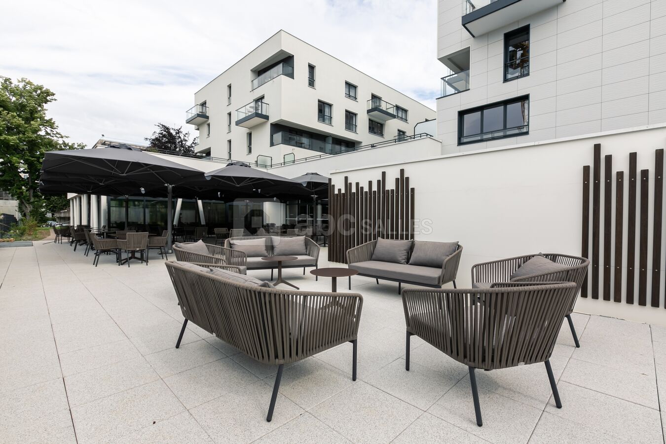Terrasse du restaurant
