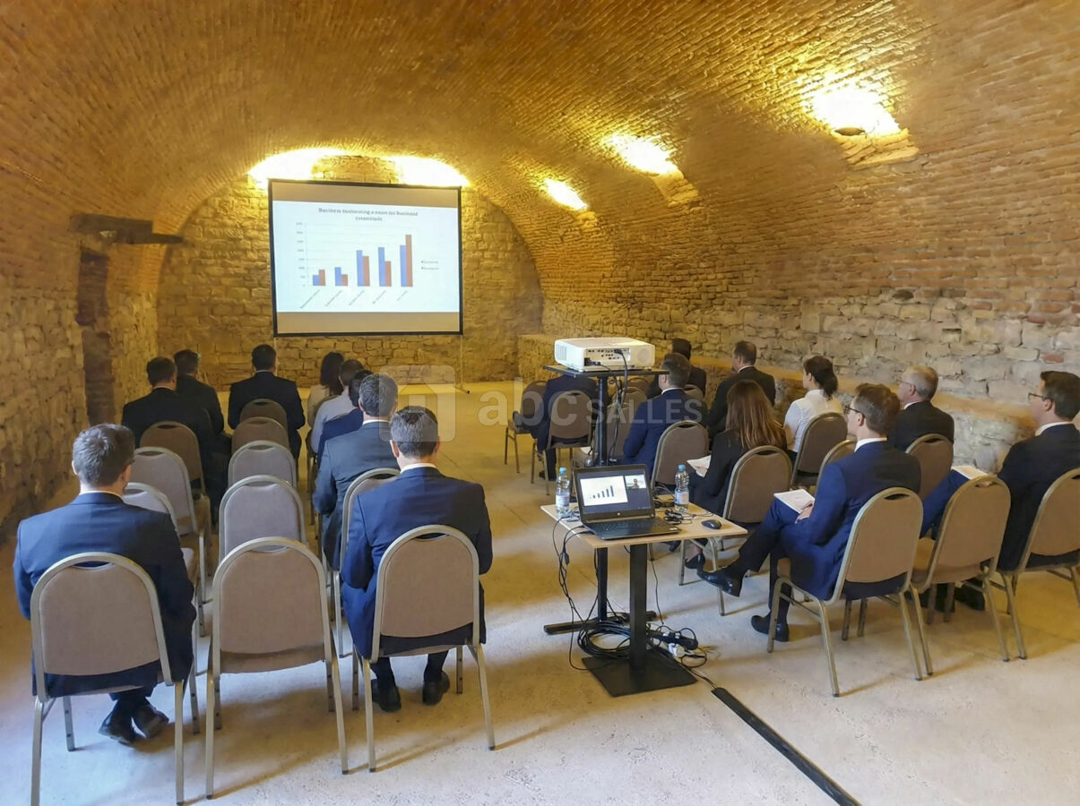 Configuration réunion avec écran