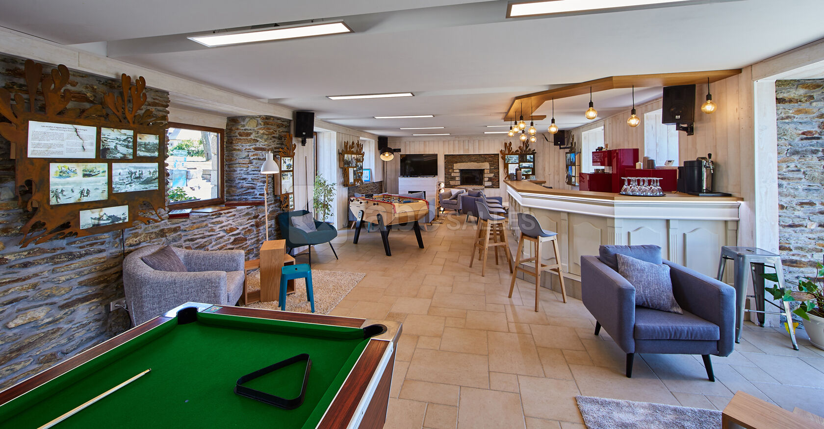 Espace cocktail / jeux