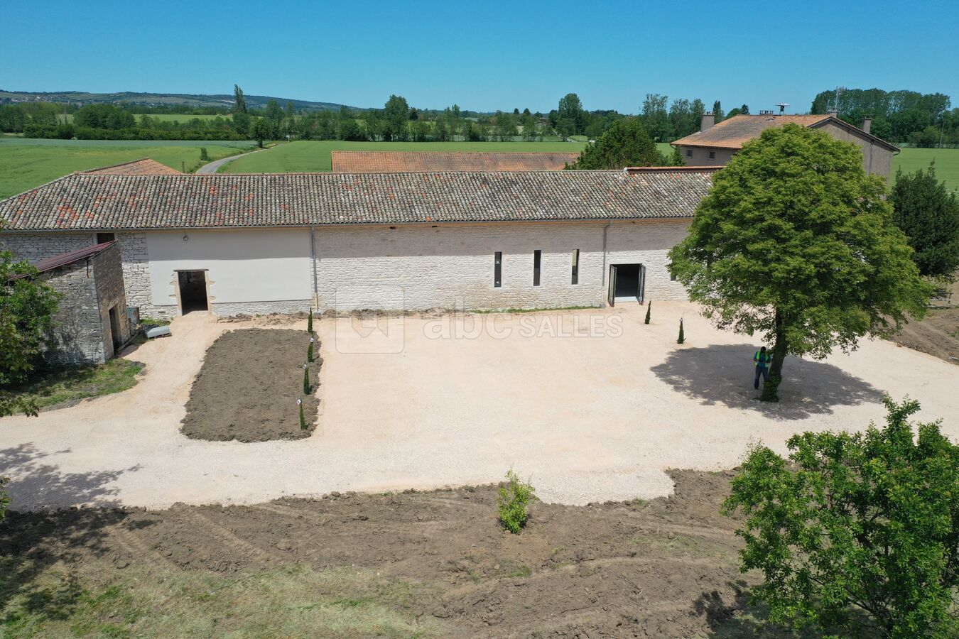Vue jardin