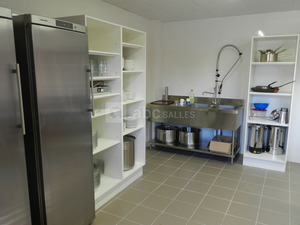 Cuisine professionelle à disposition