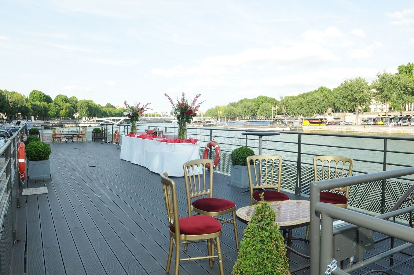 Terrasse pont supérieur