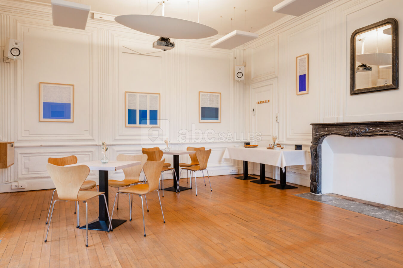 Manoir de Procé - Grande salle de restaurant - Configuration cocktail
