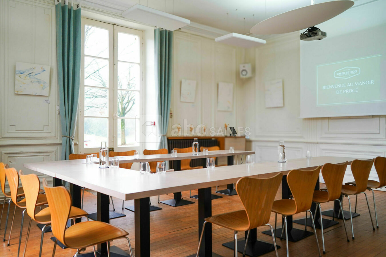 Manoir de Procé - Grande Salle de Restaurant - Configuration U