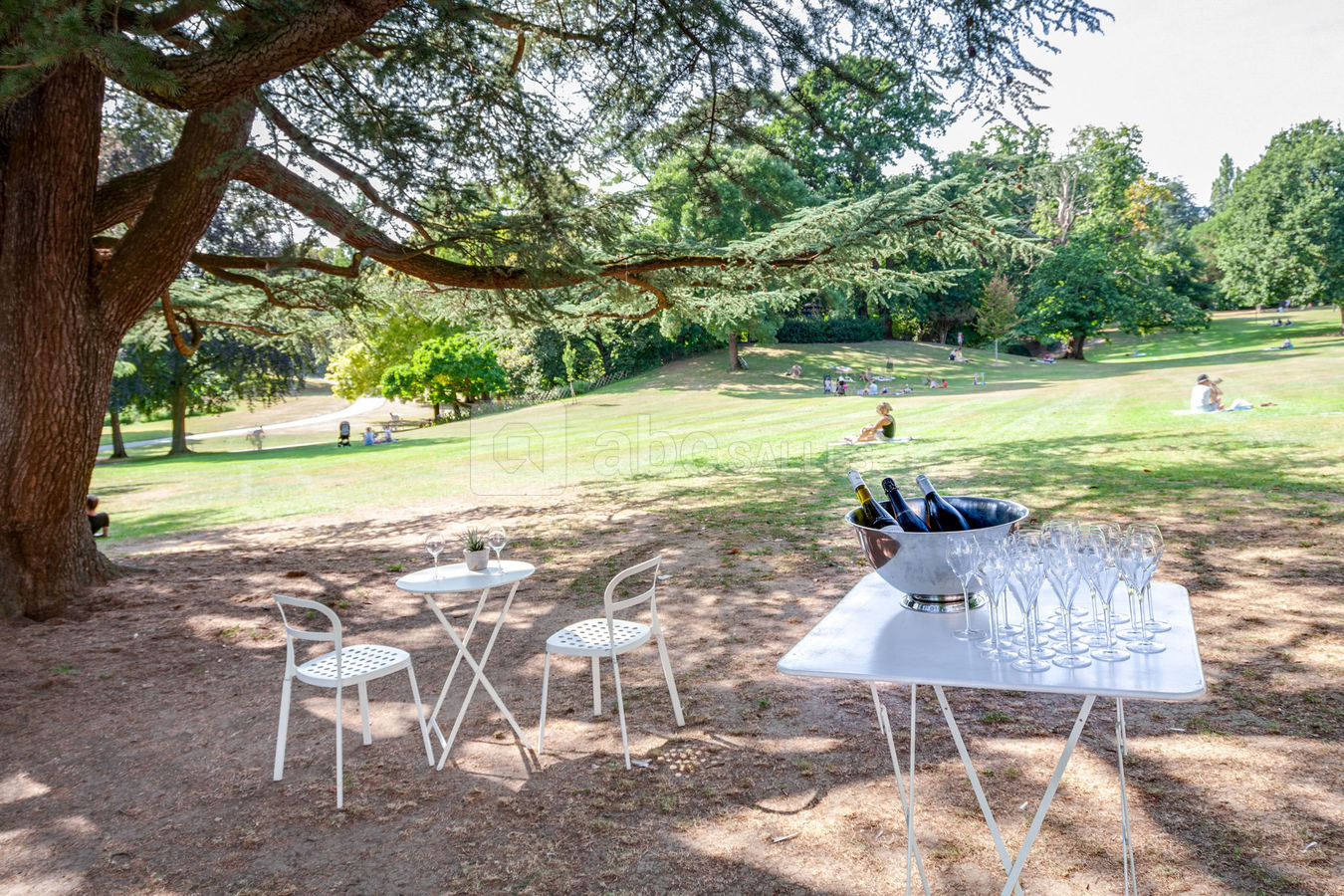 Manoir de Procé - Configuration cocktail extérieur