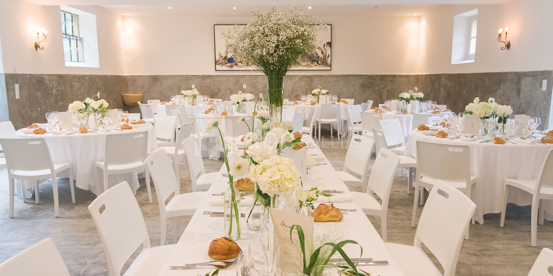 Mariage à salle de recéption de la métairie