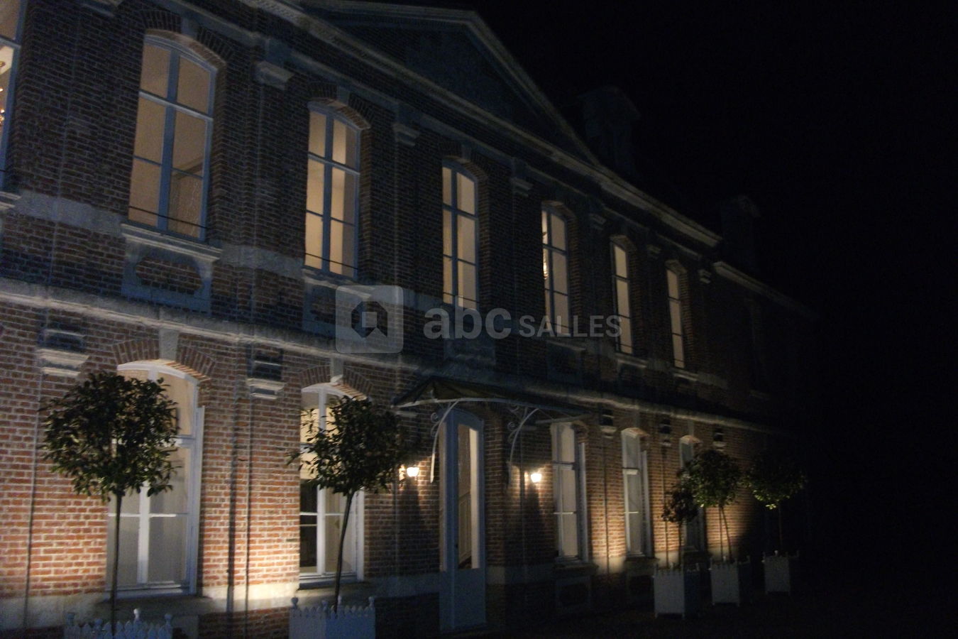 Entrée illuminée
