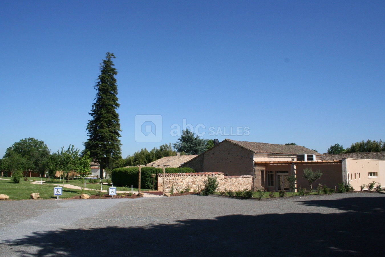 Parking de la salle de réception