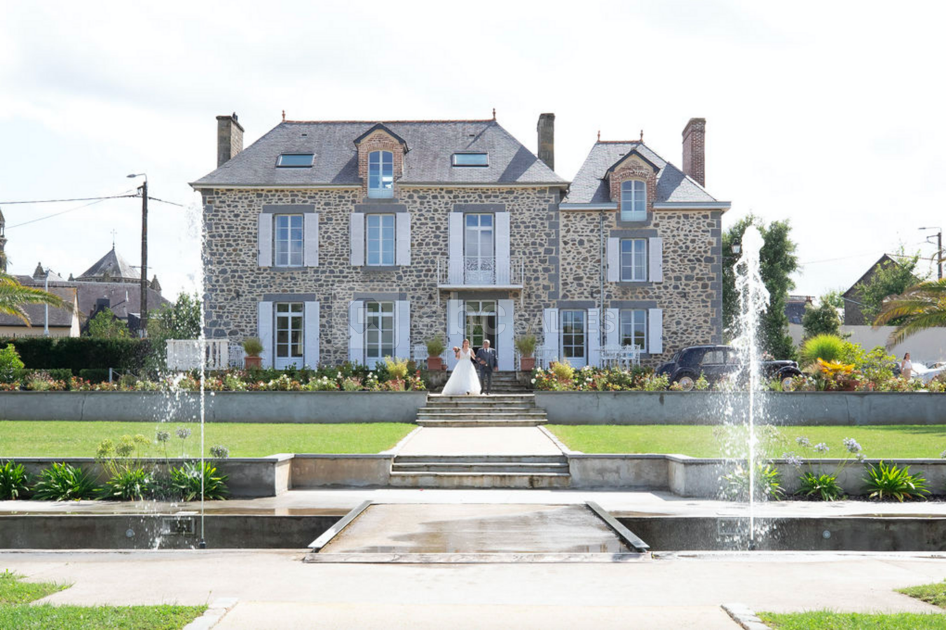 Maison principale - entrée de la mariée